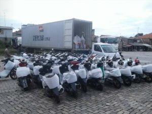 Paket Kirim Motor Murah ke Makassar