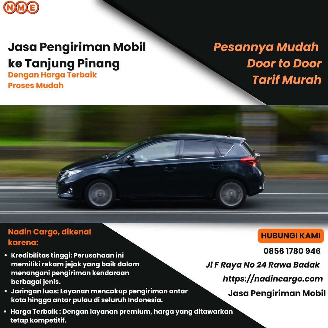 Ekspedisi Pengiriman Mobil Terbaik ke Tanjung Pinang | 08561780946