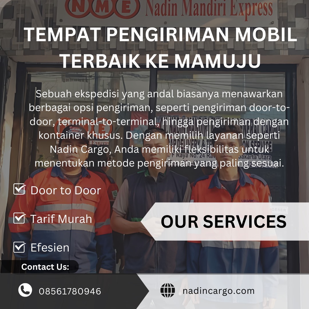 Tempat Pengiriman Mobil Terbaik ke Mamuju | 08561780946