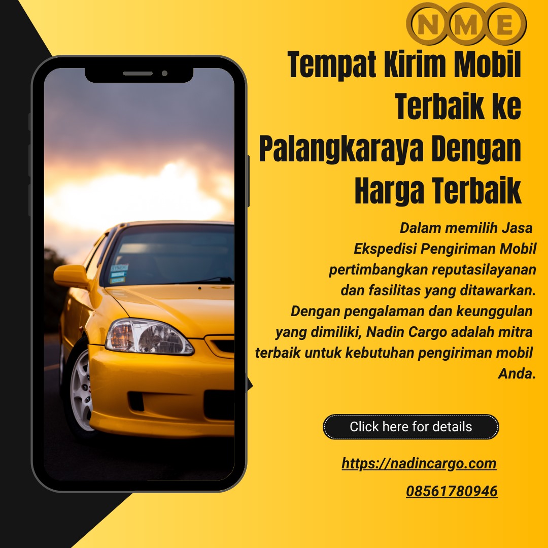 Ekspedisi Kirim Mobil Palangkaraya ke Seluruh Indonesia