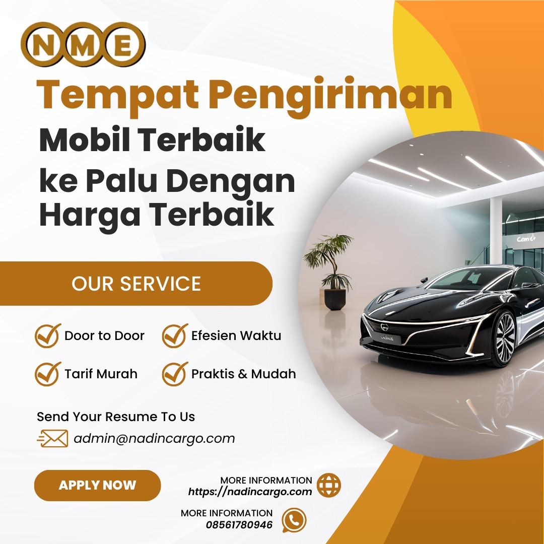 Tempat Pengiriman Mobil Terbaik ke Palu