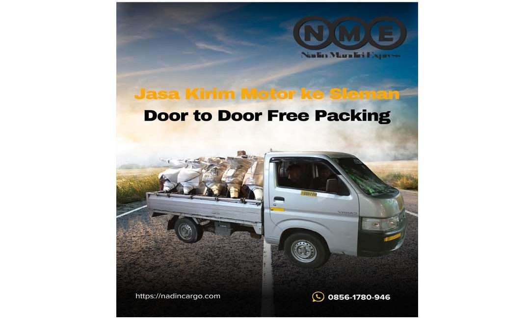Jasa Kirim Motor ke Sleman Door to Door Free Packing
